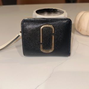 Black and White Marc Jacob’s Compact Wallet